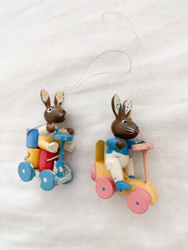 Mini osterhasen anhänger auf - mini,