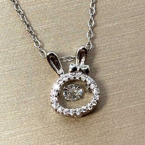 Damen halskette hase - halskette,