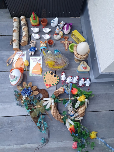 Osterdeko set konvolut - set, kränze