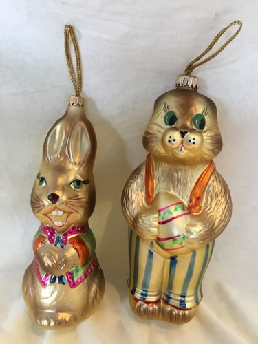 Große osterhasen aus glas - 2,